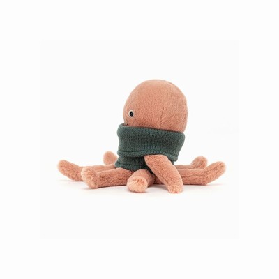 Jellycat Cozy Crew Octopus Australia | 792354UMJ